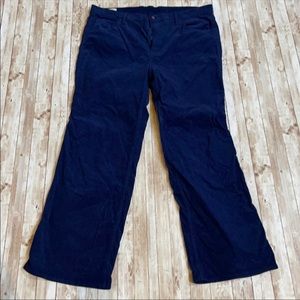 Gap size 18 blue corduroy pants